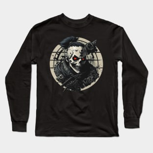 Vintage Skeleton Samurai - Ronin Long Sleeve T-Shirt